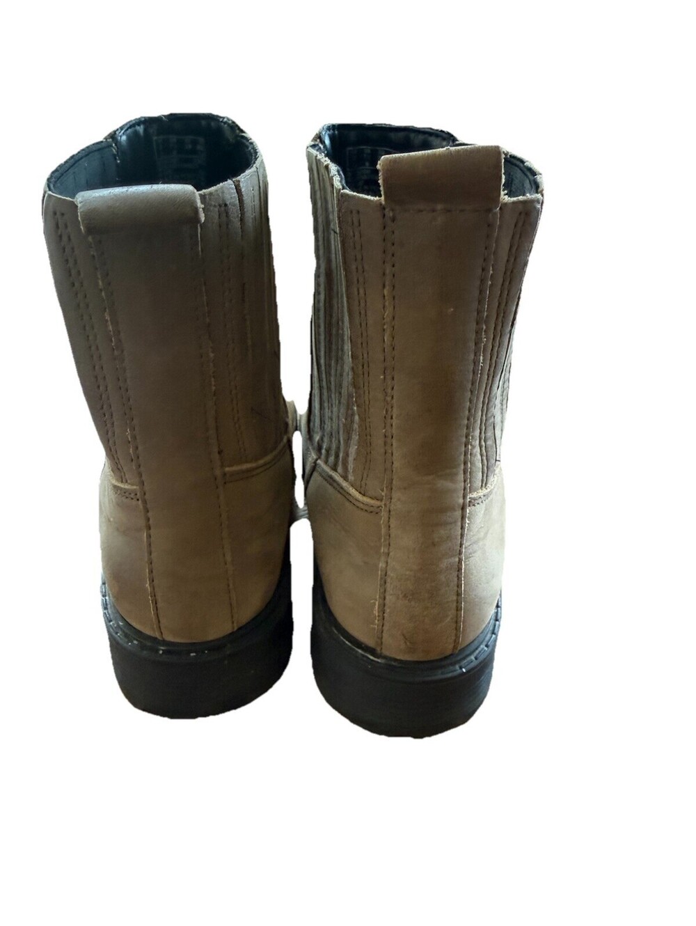 Clarks Orinoco 2 Boots Womens 7.5 M Casual Ankle Boot 26161647 Taupe Leather - Picture 4 of 9